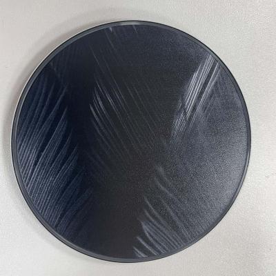 China Promotion Gift Wholesale Qi Wireless Colorful Printing Round 5W 7.5W 10W Ultrathin Wireless Charger For iPhone Mobile Phone for sale