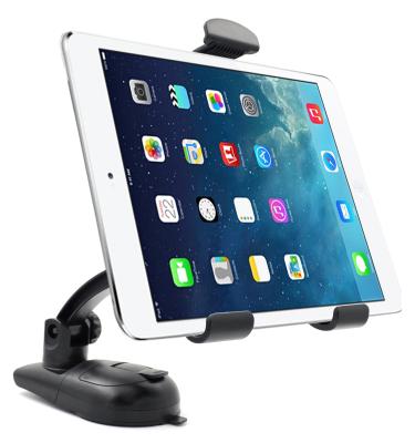 China Adjustable Tablet Adjustable Desk Stand Devices 7-10 Inches Tablet Car Bracket for sale