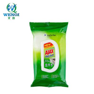 China 36 Purposes Large Size Multi Size Kitchen Non Scratch Wet Wipes Cleaning for sale