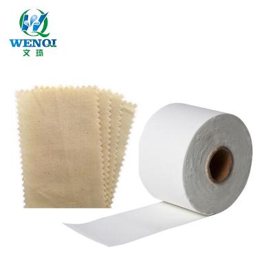 China Body Hair Removal OEM Bleached Or Non-Bleached Muslin Cotton Wax Roll for sale