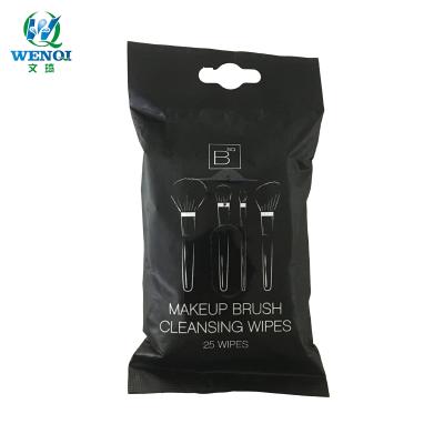 China PH Neutral NO Perfume High Quality Custom Packaging Makeup Brush Wipes for sale