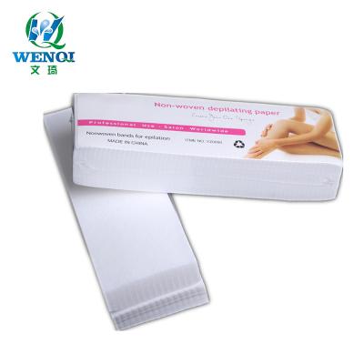 China Body Hair Removal Remove 100pcs Hair Nonwoven Hair Removal Paper for sale