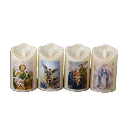 China Modern Hot Selling Christian Church Candle Decors Decorative LED Candle for sale