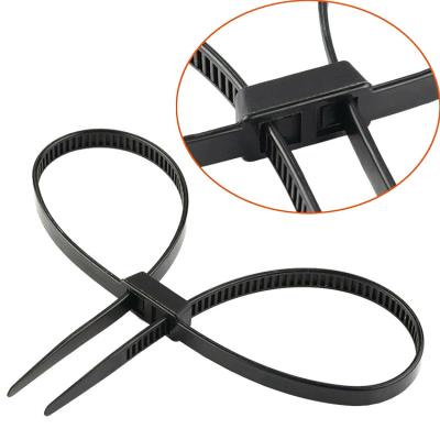 China NLZD nylon66 nylon cable tie, police high strength plastic handcuff heavy duty zip ties for sale