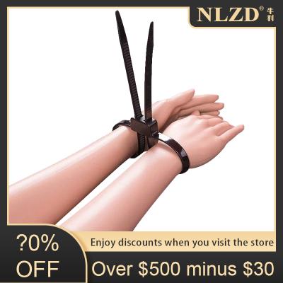 China Hotsale 250LBS Police Nylon Plastic Cable Ties High Strength Handcuff 250LBS Plastic Zip Ties for sale