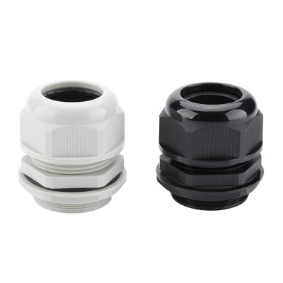 China PG/M Long Thread Nylon 94v-2 Cable Glands Low Price Nylon Electrical Cable Gland for sale