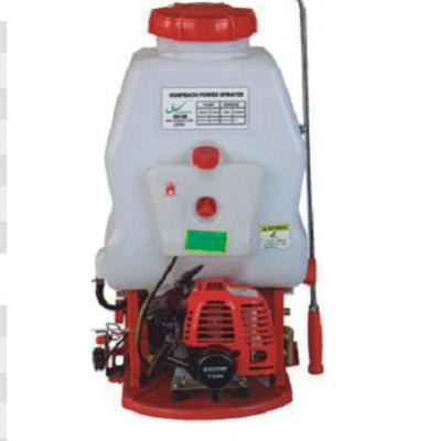 China Hot brass pump gasoline knapsack power sprayer with 20L, TU26/34F engine for sale