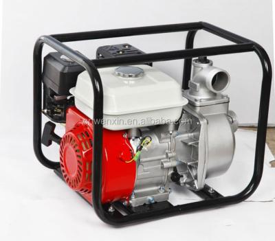 China WENXIN mechanical$electrical 2inch/3inch/4inch 5.5hp/6.5hp/13hp water gasoline water pump for sale