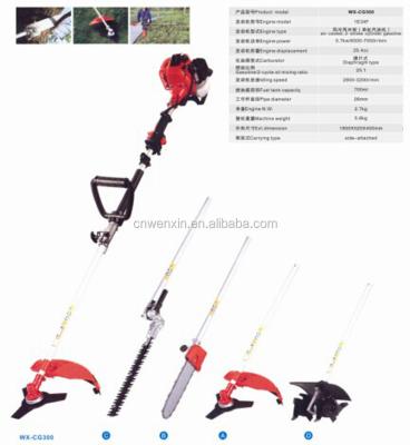 China 2-Stroke 25.4cc 0.7 Kw WX-CG300 Biggest Manufacturer Brush Cutter for sale