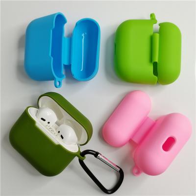 China Breathable Mini Case For Pro12 Case Solid Color Silicone Earphone Protective Cover For pro 12 Mini Cover Fundas for sale