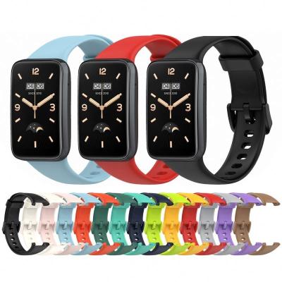 China For Xiaomi Band 7 Pro Hot New Products MI Band 7 Pro For Xiaomi Band 7pro Strap Replacement Silicone Watch Strap for sale