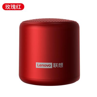 China Yes Lenovo L01 Mini Wireless Speaker Portable TWS Outdoor Connect With Lanyard HiFi Music Sound Bar Outdoor Speaker L01 for sale