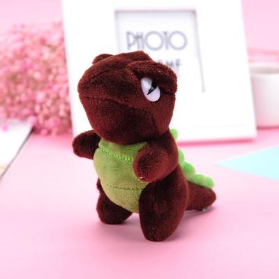 China Color Matching Plush Toy Keychain Doll Bag Pendant Mini Bag Decoration Gift 12cm Zmazon Dinosaurs for sale