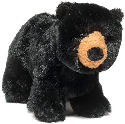 China Home Decoration Custom Personalized Logo Stuffed Toys Bear Gift Stuffed Animal Black Teddy Bear for sale