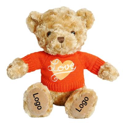 China Cute Animal Doll Customized Low MOQ High Quality Small Teddy Bear Comfort Plush Toy Stuffed Doll for sale