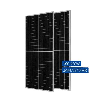 China SOLAR PANEL 400W 405W 410W 415W 420W SINGLE GLASS MODULE JAM/72S10 400-420/MR 158mmx158mm PERC for sale