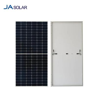 China SOLAR PANEL 445W 450W 455W 460W 465W 470W SINGLE GLASS JA MODULE JAM72S20 445-470/MR 166mmx166mm PERC for sale