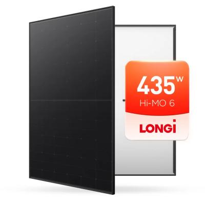 China Distribution market LONGi solar panel perc 415W 420W 425W 430W 435W single glass solar panel for sale