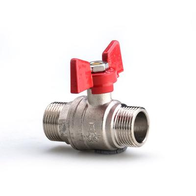 China General Good Reputation High Pressure Brass Water Ball Valve With OEM Service for sale