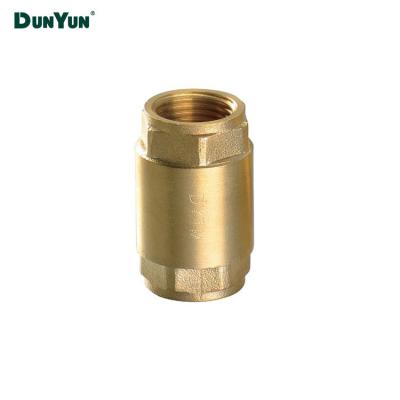 China General Dunyun 1/2 - 2 Inch Small Water Spring Vertical Flap Brass Check Valve for sale