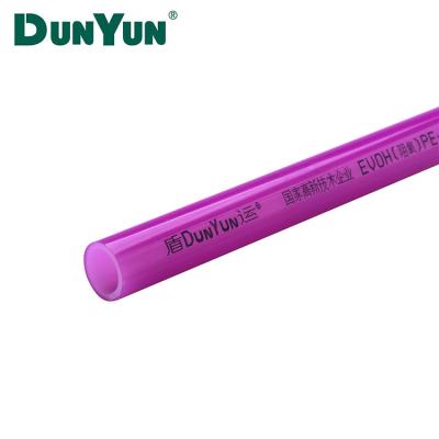 China Hot Water Dunyun Pex Tubing Oxygen Barrier And PERT Pipe With EVOH Resin For Water for sale