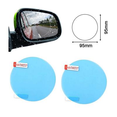 China Leopard Car Rear Mirror Stickers Film Anti Rain Car Anti Water Film for sale