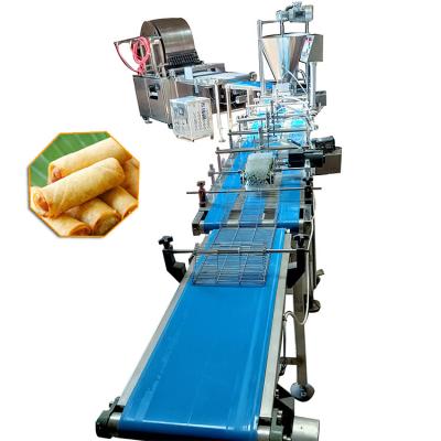 China Hotels Vietnamese Egg Bun Lumpia Spring Roll Pastry Making Machine Maker for sale