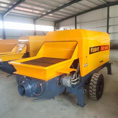 China S Valve Factory Sales Small Concrete Pump Hydraulic Pumping Machine For Filling Wall Site Use for sale