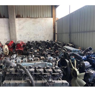 China Construction machinery hot sale Korea used engine with mins 6BT, 4BT 6CL ENGINE 6 cylinder second hand diesel engine from China for sale