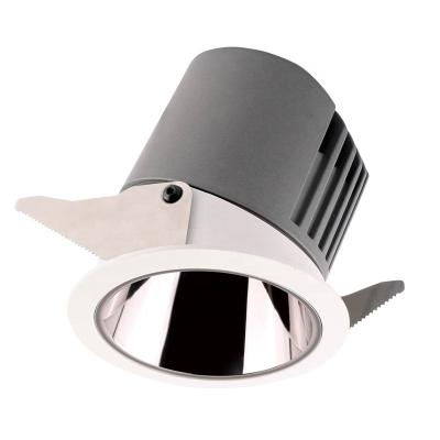 China 90lm/w modern cutout 75mm recessed 12w 15w 18w led dimmable adjustable downlight for sale