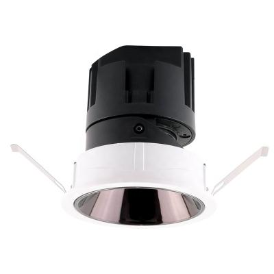 China 10w Modern IP44 Recessed 75mm Anti Glare Dimmable COB Cutout Led Downlight for sale