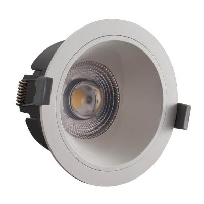 China Modern Commercial Residential Lighting Recessed Dimmable 25w COB Led Downlight for sale