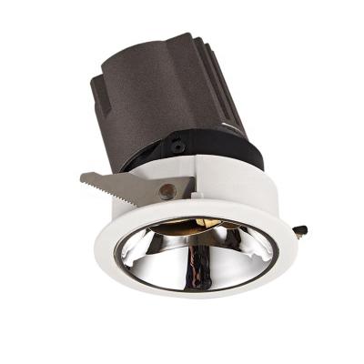 China Pre-embedded frame design interior lighting led downlight dimmable 20w cob recessed downlight for sale