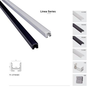 China Modern Aluminum Channel For LED Strip Light Aluminum Profile Lights With Diffuser for sale