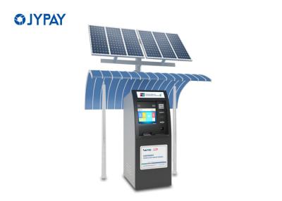 China Solar Power Supply Self Service Custom Kiosk With Cash Acceptor And Dispensing for sale