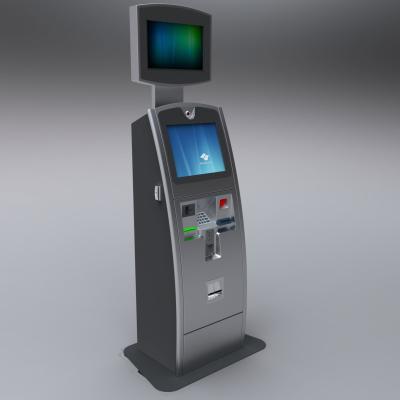 Cina Il doppio terminale del chiosco self service dello schermo di TFT per il deposito in contanti e si ritira in vendita