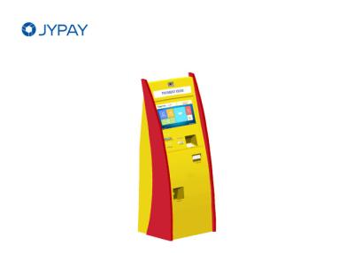 China Touch Screen Self Service Custom Kiosk / Terminal Kiosk Bill Payment Machine 80W for sale