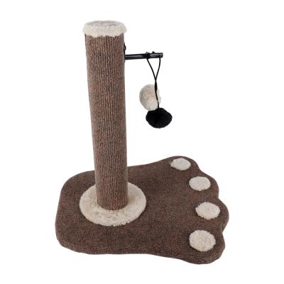 China Outdoor Security Stocked Cat Tree Popular Pet Products Natural Unique Design Scratcher for sale