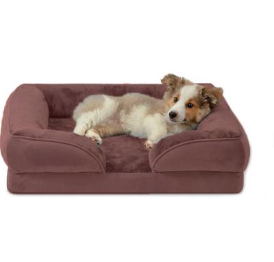 China Dogs Orthopedic Dog Bed Living Room Sofa With Removable Cover Memory Foam Pet Bed for sale