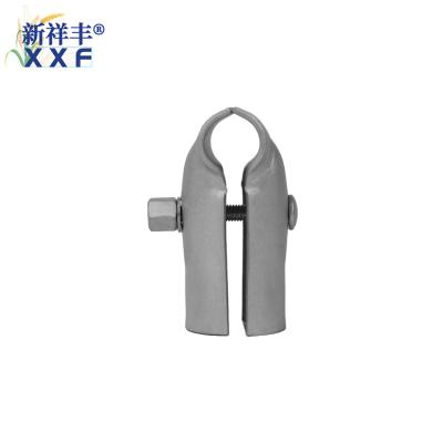 China Livestock Farming Metal Fasteners Shelf Fastener Metal Pipe Connection T Pipe Clamp for sale