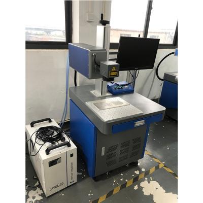 China Leather Wine Laser Number Marking Machine UV Laser Marker For Glass for sale