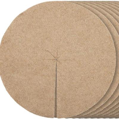 China Organic Jute Felt 750g Needled Biodegradable Natural Fiber 100% Felt For Agriculture for sale