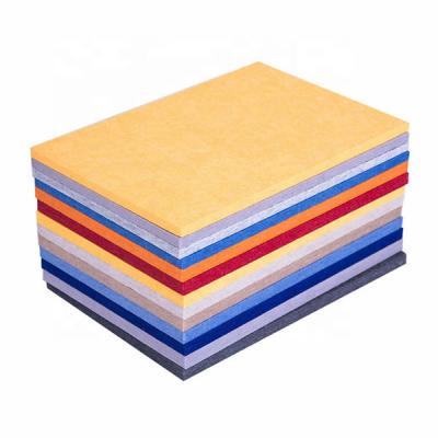 China 9/12mm Modern PET Polyester Fiber Wall Acoustic Panel For Recording Studio for sale