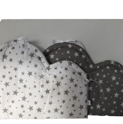 China PORTABLE Cotton Crib Shape Cloud Bumper Pads Set For Baby Crib for sale