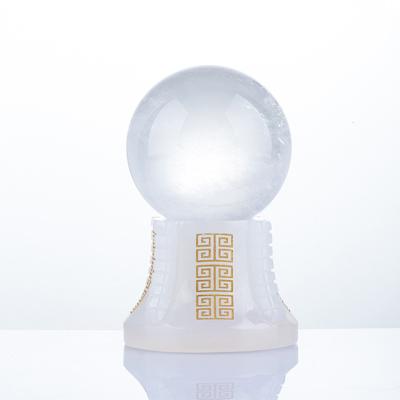 China China Natural Woe Crystal Ball Feng Shui Ornament Crystal Ball For Fend Off and Bless Lucky for sale