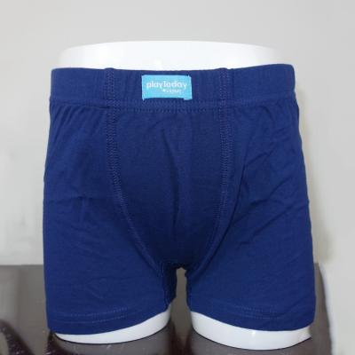 China Spandex/Cotton Boys Boxers 95%cotton 5%elastane/solid OEM Customization B180037 for sale