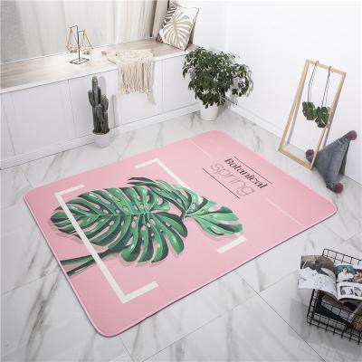 China New arrivals summer children's room soft non-slip cool ice silk carpet lay the foundation of the blanket shaggy custom carpet for sale