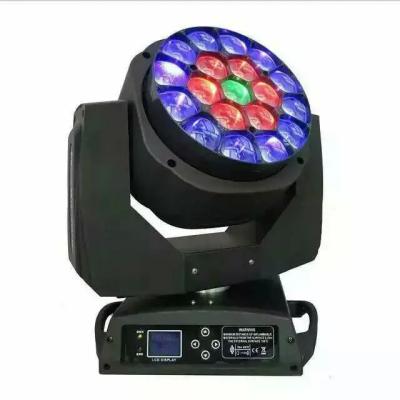 China STAGE Wall LED Bee Eye 19*15w High Bright Moving Head RGBW 4 In 1 for sale