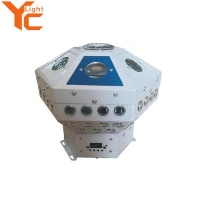 China DJ Lighting LED Six Angle Laser Flower Light Use For Nightclub Bar 330X330X330MM for sale