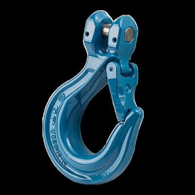 China Wholesale Heavy Industry Factory Price Alloy Steel Grade 10 Clevis Clamp Blue Extinguished Hook For Connection Lifting Link for sale